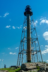 Marblehead Light Skeletal Tower in Massachusetts